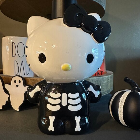 Only 2 Left! Hello Kitty Halloween Skeleton Dispenser - Picture 2 of 4